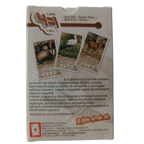 Erdőn-mezőn kártyajáték