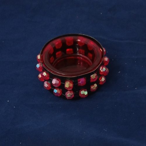 Gyertyatartó gyöngyös több féle színben méretben