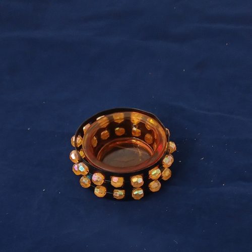 Gyertyatartó gyöngyös több féle színben méretben