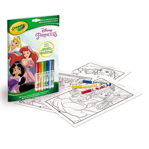 Crayola Disney hercegnő kifestő és foglalkoztató szett