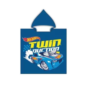 Hot Wheels poncsó 55x110 cm