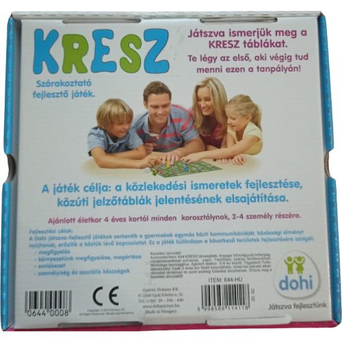 Kresz társas táblákkal 