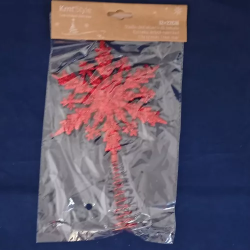 Karácsonyi csúcs dísz csillag