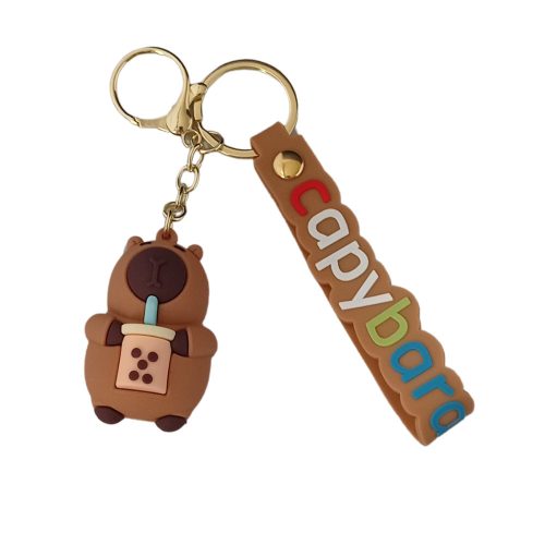 Capybara kulcstartó