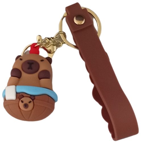 Capybara műanyag kulcstartó