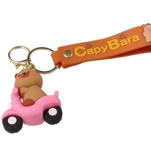 Capybara kulcstartó