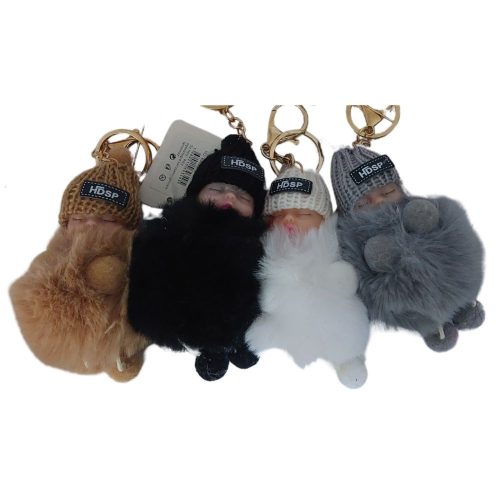 Baba kulcstartó alvó