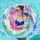 Bestway Tie Dye Deluxe úszó fotel háttámlával fogantyúkkal (43637)