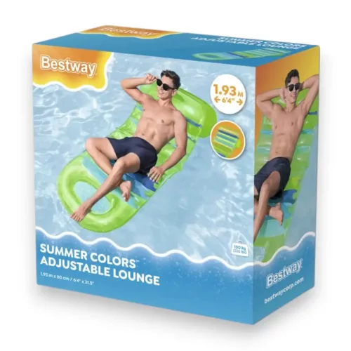 Bestway Felfújható úszómatrac állítható napozóágy (43962)