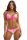 Glam push-up háromszög bikini-Pink