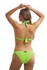 BUBBLES push-up háromszög bikini-ZÖLD-M