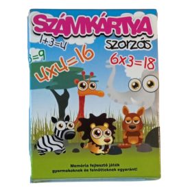 Számkártya szorzás