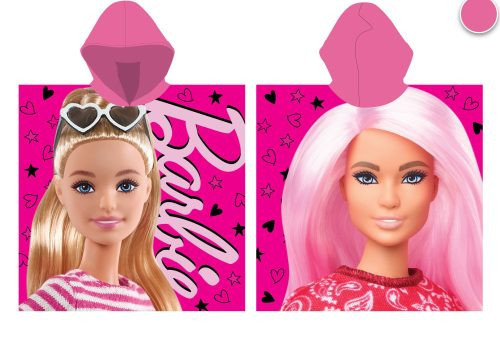 Barbie  poncsó  55x110cm