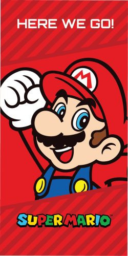 Super Mario strandtörölköző 70x140cm