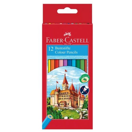 Faber-Castell Színes Ceruza - 12 darabos készlet