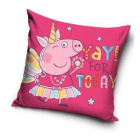 Peppa malac Yay díszpárna rózsaszín