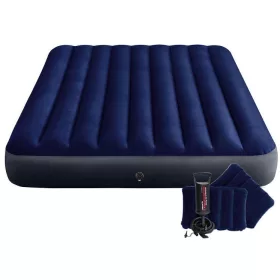 Intex Ágymatrac, 152 X 203 X 25 Cm, Két Párnával, Kézi Pumpával 