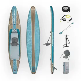   Bestway Glider Elite 2-in-1 Stand-Up Paddleboard & Kayak Set (2026) 381cm x 79 cm x 15 cm(6532G)