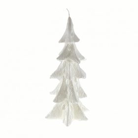 Karácsonyfa Gyertya Gyöngyház Metál