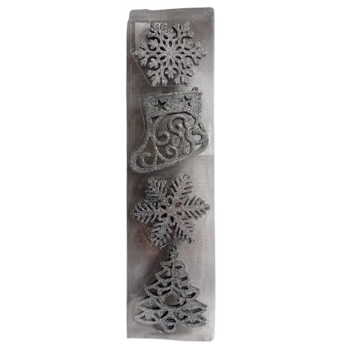 Függő dísz csomagban 14db-os 10cm