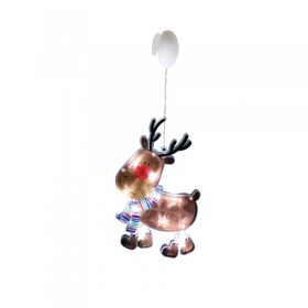 Led-Es Ablakdísz, Rénszarvas, 26Cm, 4,5V Kid 311