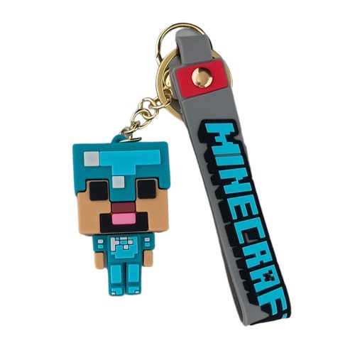 Minecraft kulcstartó