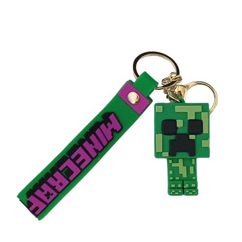 Minecraft kulcstartó