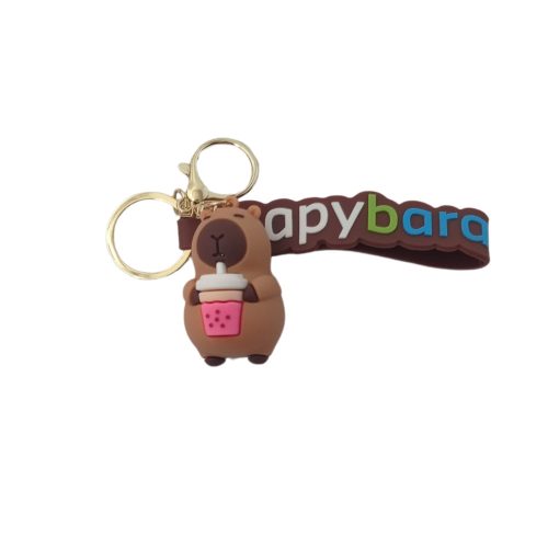 Capybara kulcstartó