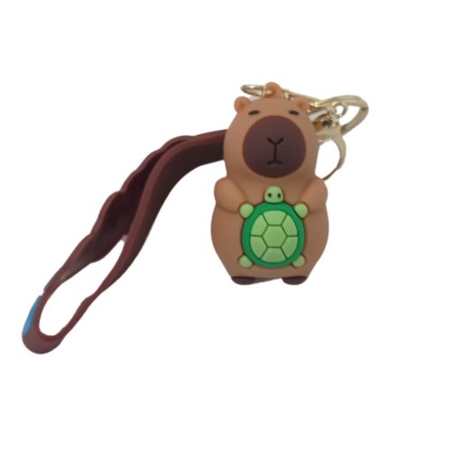 Capybara kulcstartó