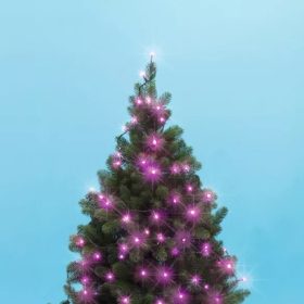 Led-Es Beltéri Fényfűzér, Pink, 50 Led Kii 50/P