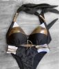 Capri bikini - bronz trikolor-M