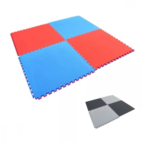Puzzle Tatami Torna Szönyeg Elem 100 X 100 X 3 Cm védőszegéllyel