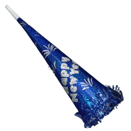 Trombita 40cm rojtos  Happy new year