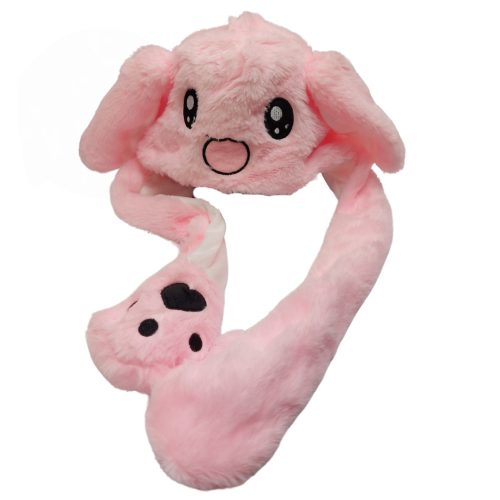 Nyuszi mozgó füles sapka több színben