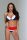 Corse bikini–sötétkék íves-M
