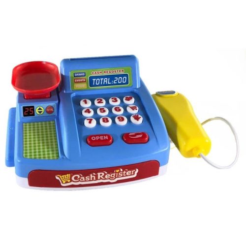 Pénztárgép hozzá illő tartozékokkal