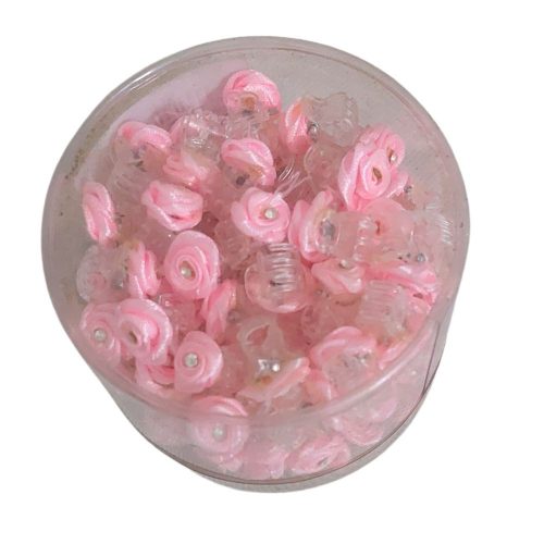 Rózsás karmos csat szett