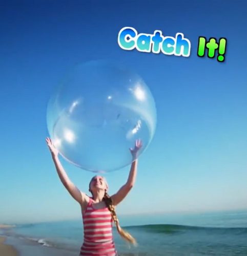 Felfújható Bubble Ball Labda Kézi Pumpával 