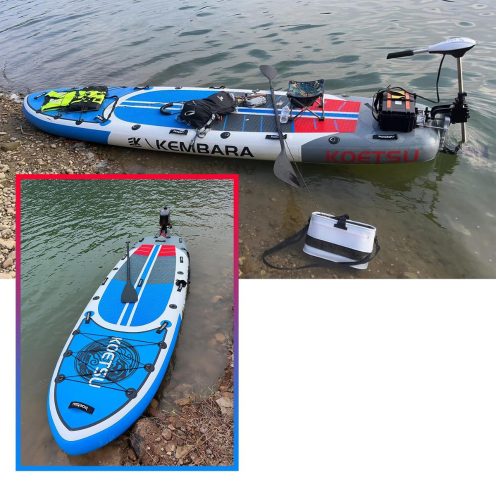 Koetsu széles testű felfújható, álló evezős több személyes SUP szett 