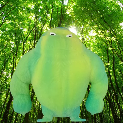 Homokkal töltött gorilla 13 cm 500 g 