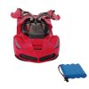 Piros RC sportautó