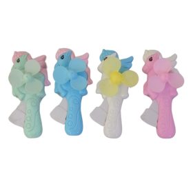 Kézi ventilátor unikornisos