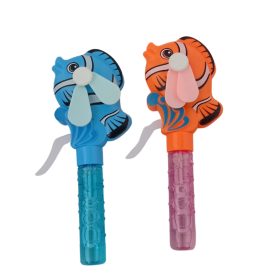 Kézi ventilátor halacskás buborékfújóval