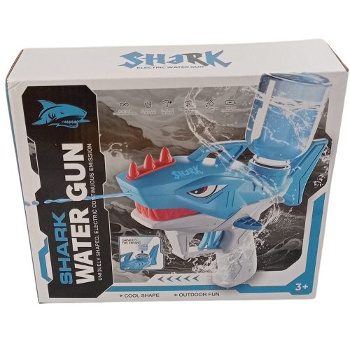 22cm Cápás vizipisztoly