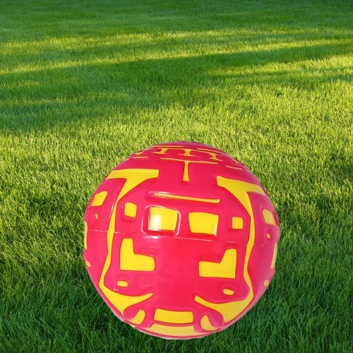 Szuperhősös PU labda 10 cm