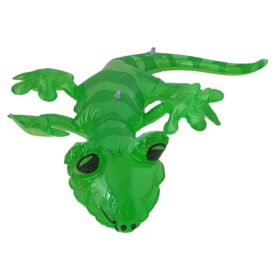 Felfújható gekkó világító szemekkel
