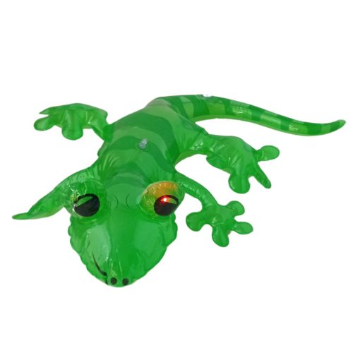 Felfújható gekkó világító szemekkel