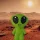 Ufo squishy 12x7 cm