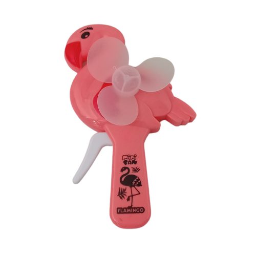 Flamingó kézi ventillátor