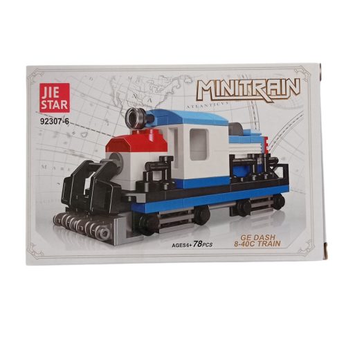 Vonat építőjáték